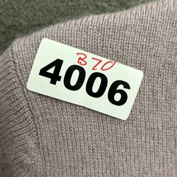 Tribeca Studio Women's Pullover Sweater Sz S Lavender Cashmere Collared - Picture 2 of 6